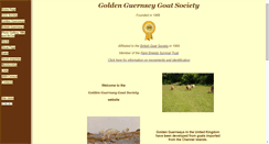 Desktop Screenshot of goldenguernseygoat.org.uk